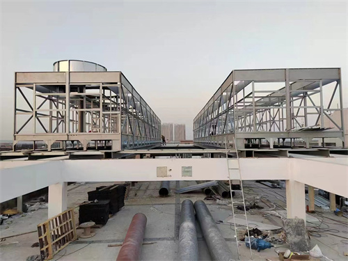 中央空调冷却塔噪声来源及降噪治理方法,中央空调冷却塔图片