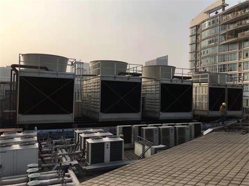 中央空调冷却塔噪声来源及降噪治理方法,中央空调冷却塔图片