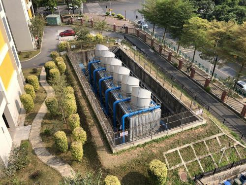 逆流闭式冷却塔降噪实施方案(闭式冷却塔噪声治理),逆流型闭式冷却塔厂