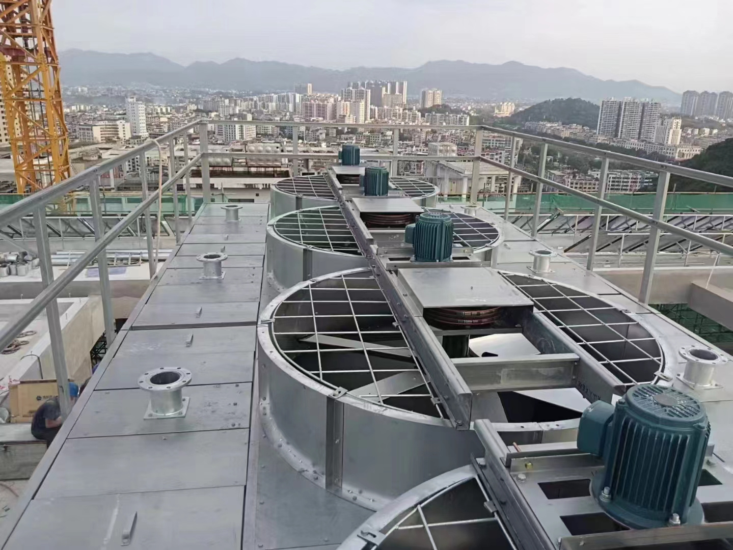 冷却塔降温效果不理想怎么办(冷却塔制冷效果差解决方法),冷却塔降温效